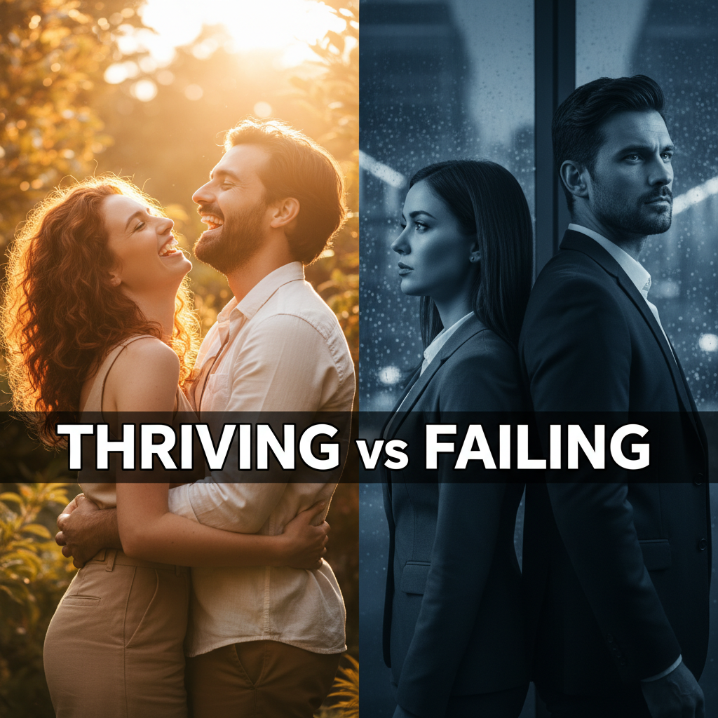 Difference Between Thriving Failing