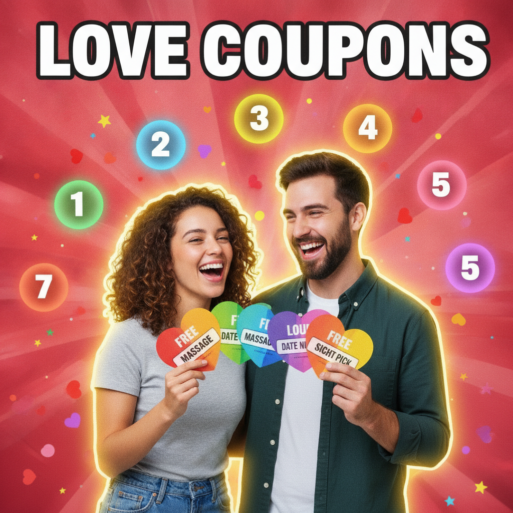 Customizable Love Coupons Boost